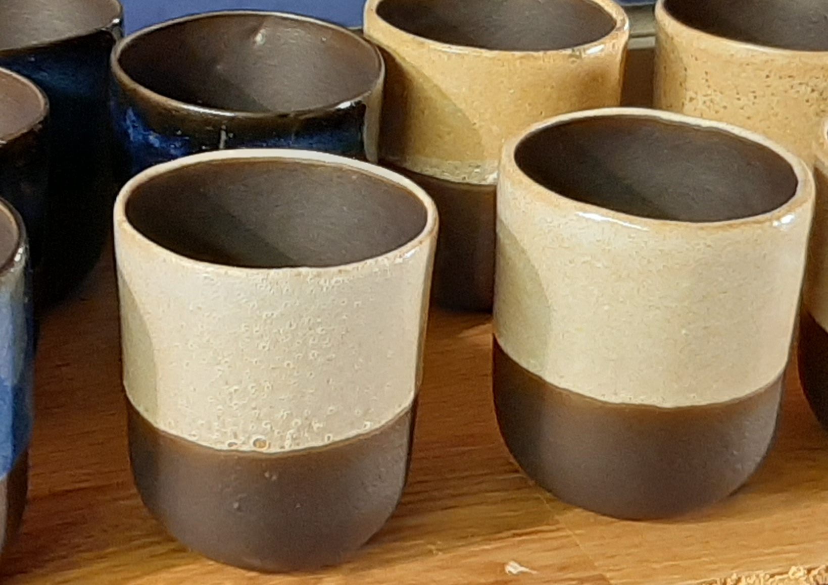 Muss (mi-tasse/mi-mug) en porcelaine noire