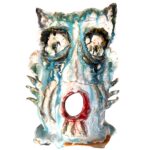 sculpture céramique pièce unique art contemporain animaux imaginaire